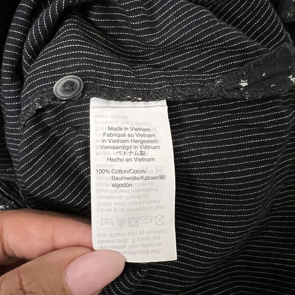 Madewell Oversized Ex-Boyfriend Shirt In Star Print Button Down Women's Size M - Picture 10 of 16